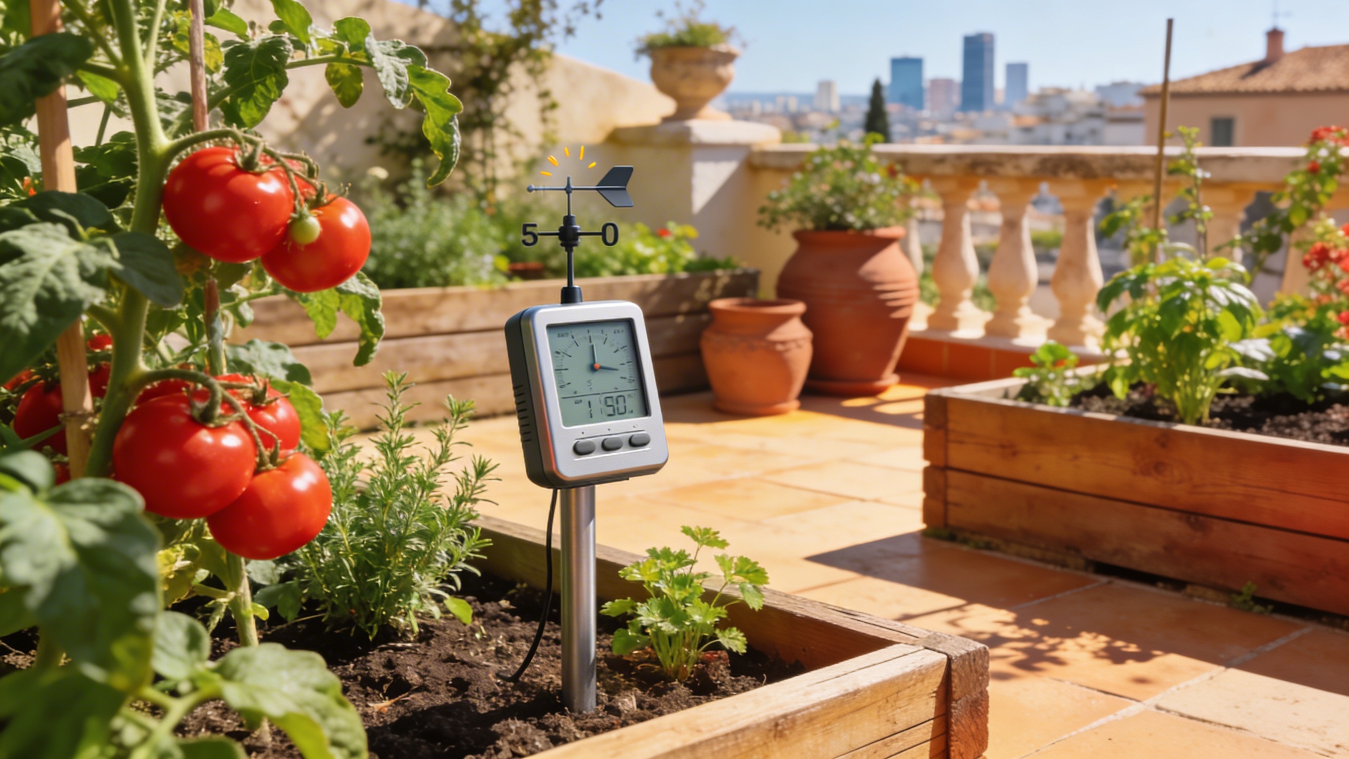 Estaciones Meteorológicas para Jardines y Huertos Urbanos