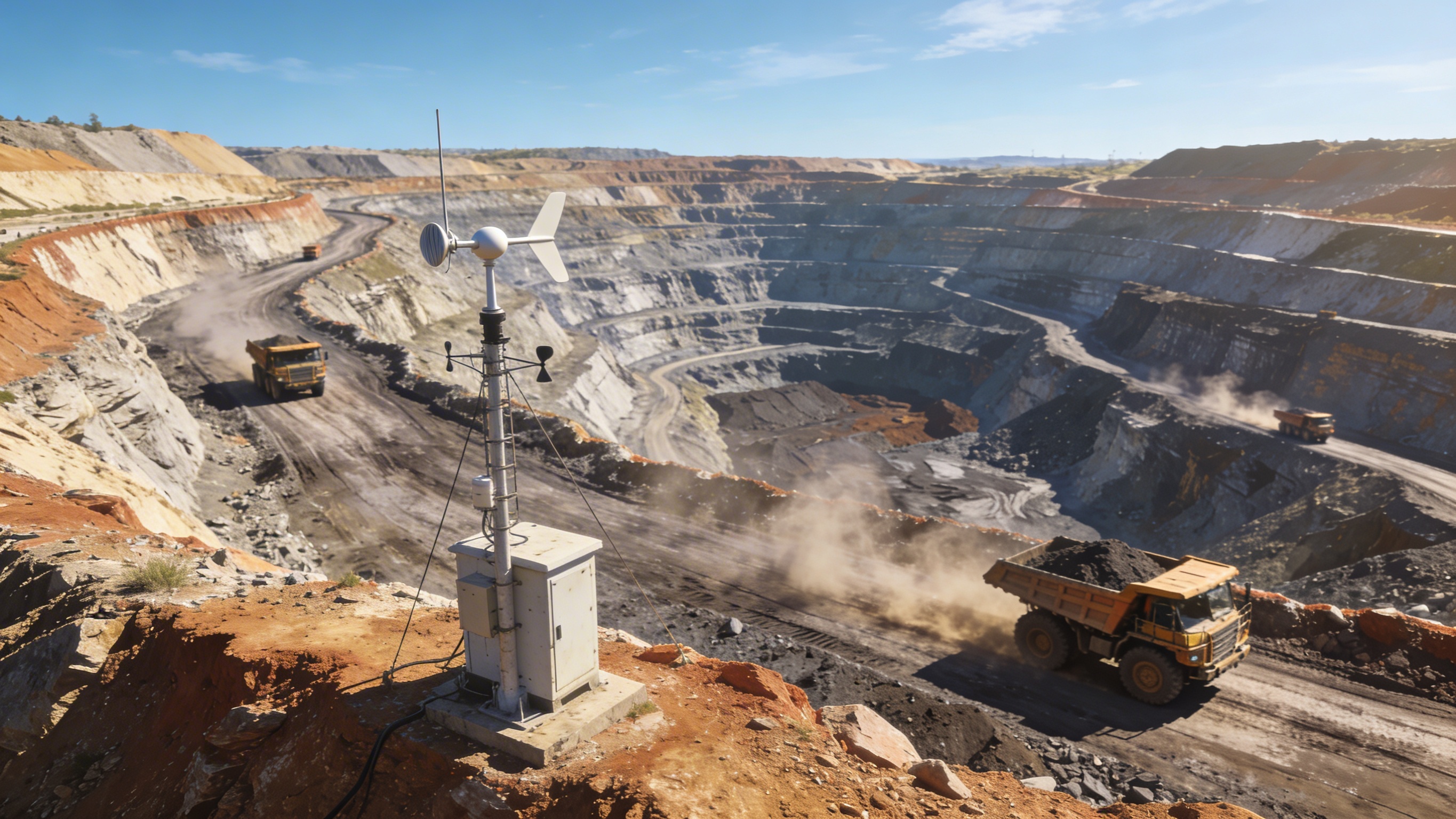 Estaciones Meteorológicas en Minería y Canteras