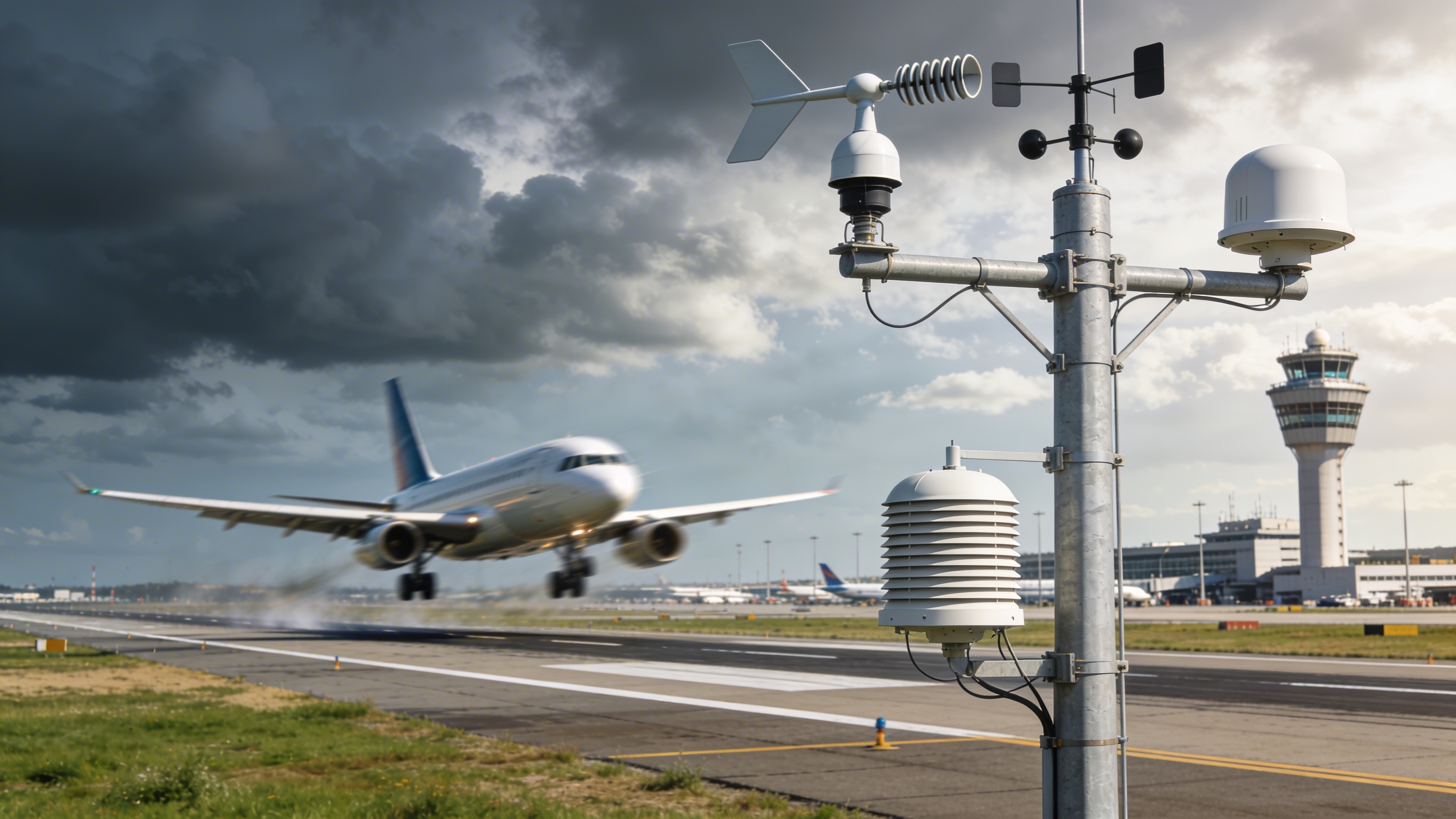Estaciones Meteorológicas en Aeropuertos Comerciales