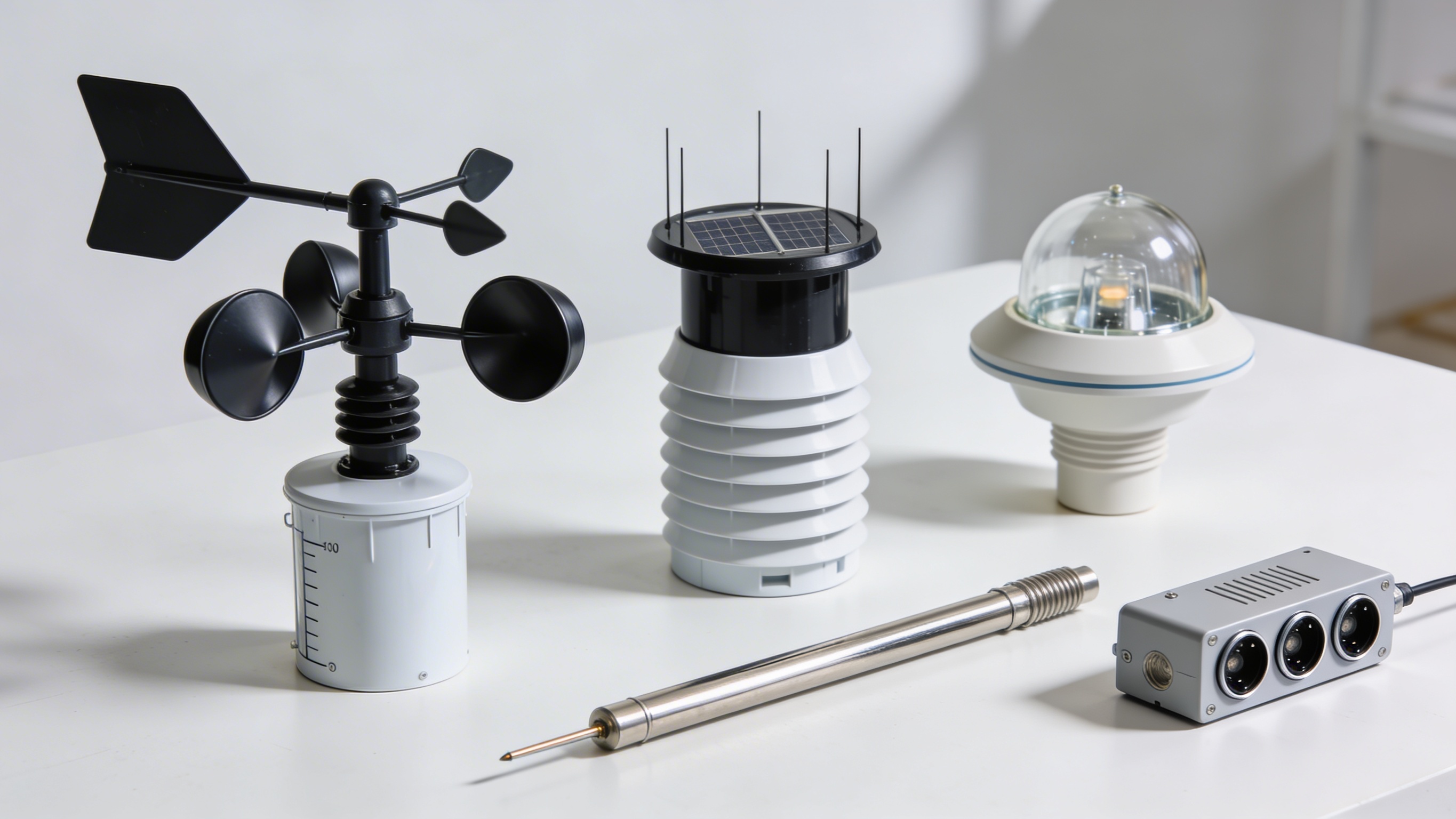 Guía de Sensores Meteorológicos: Tipos y Tecnologías