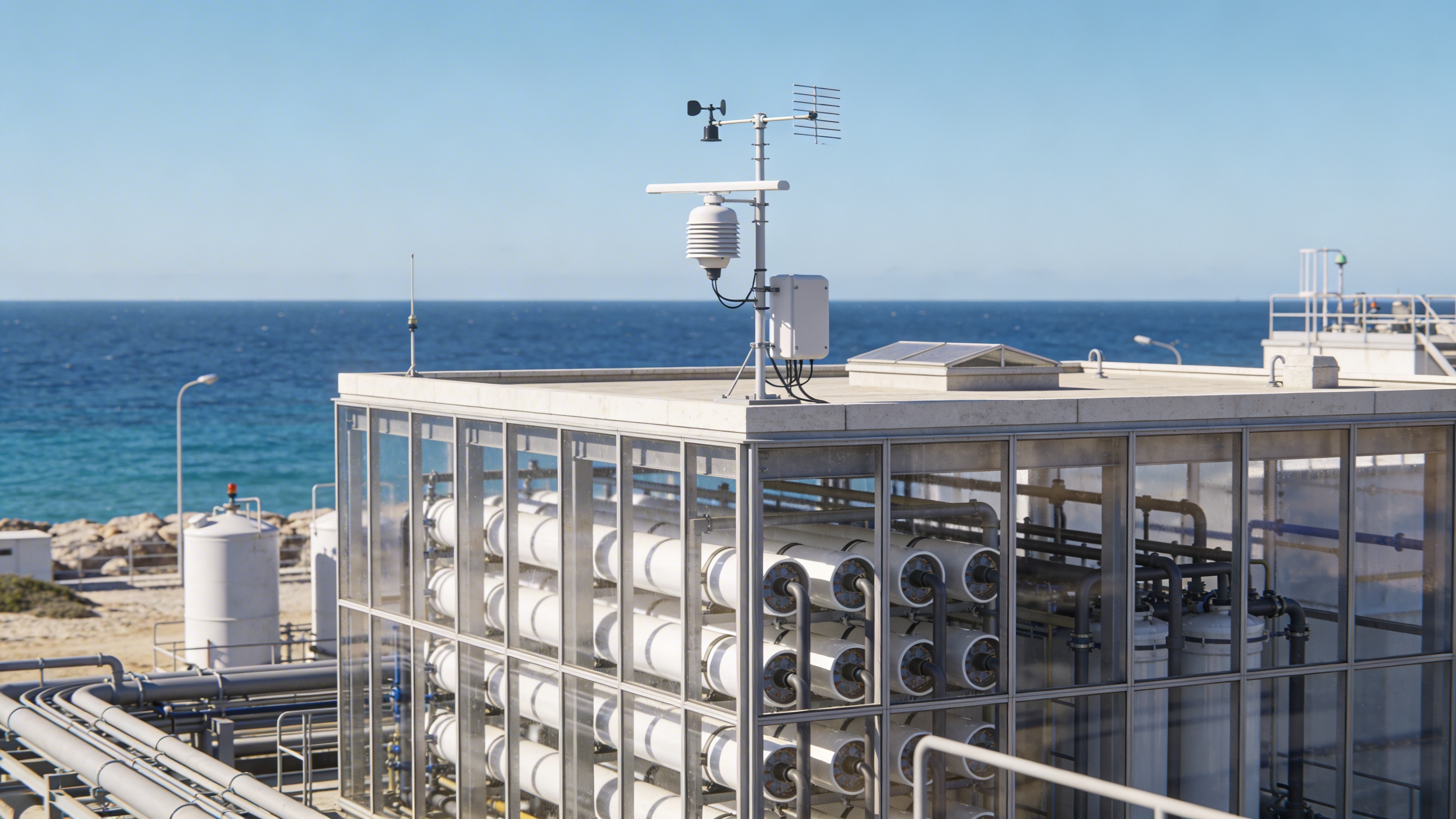 Estaciones Meteorológicas en Plantas Desaladoras