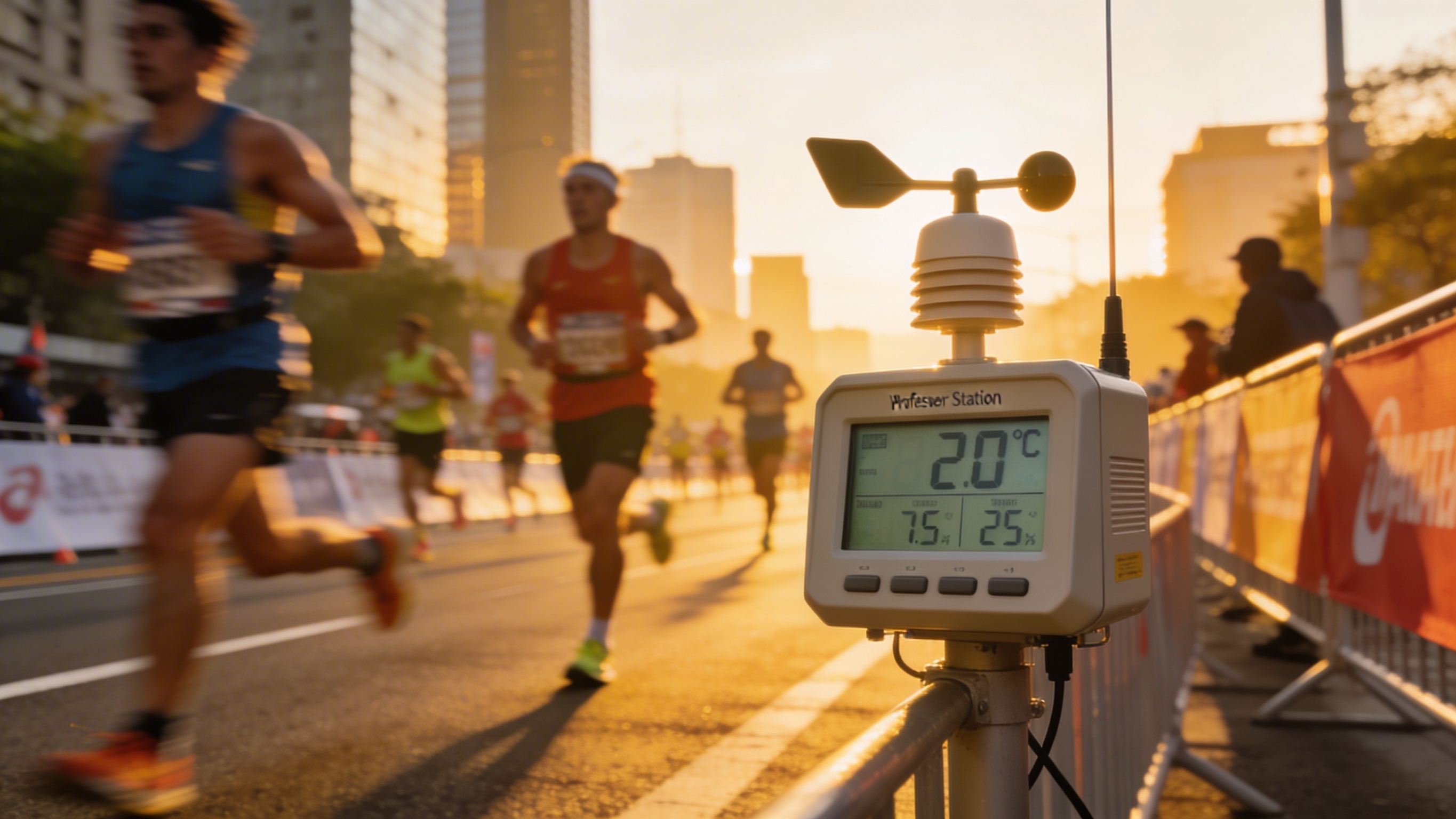 Estaciones Meteorológicas para Maratones y Carreras Populares