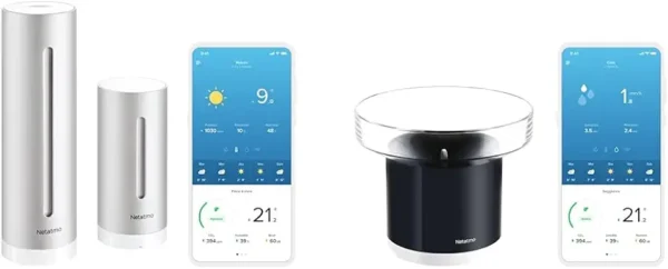 Netatmo NRG01-WW: Estación Meteorológica Inalámbrica con Pluviómetro