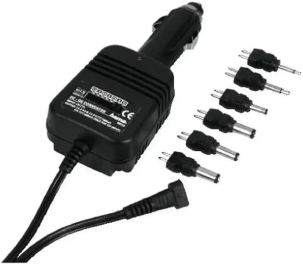 Hama Car Mains Adapter: Estabilizado 1000 mA para Viajes Seguros