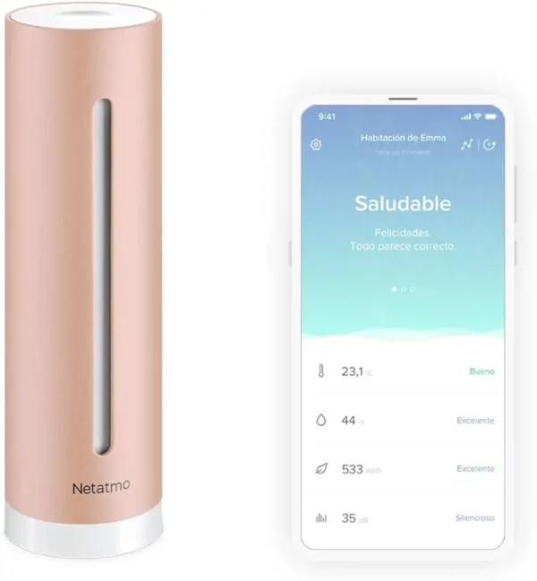 Netatmo Home Coach: Monitor Inteligente de Calidad del Aire