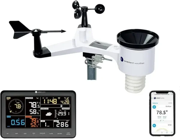 SKEY Estación Meteorológica WiFi: Control Remoto y Alarmas Inteligentes