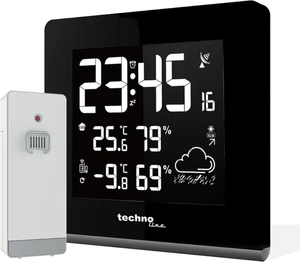 Technoline WS 9065: Estación Meteorológica Inalámbrica con Pantalla Grande