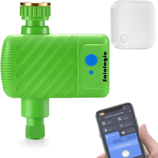 Sainlogic Programador Riego WiFi: Controla tu Jardín desde App