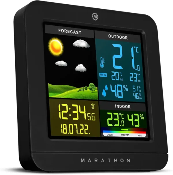Marathon Berlín: Estación Meteorológica Inalámbrica con Sensor Exterior