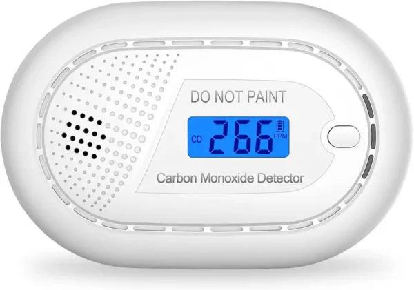 RUNIDUR Detector de Monóxido: Alarma Portátil de 10 Años