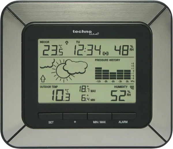 Technoline WS 9273: Estación Meteorológica con Pantalla Táctil