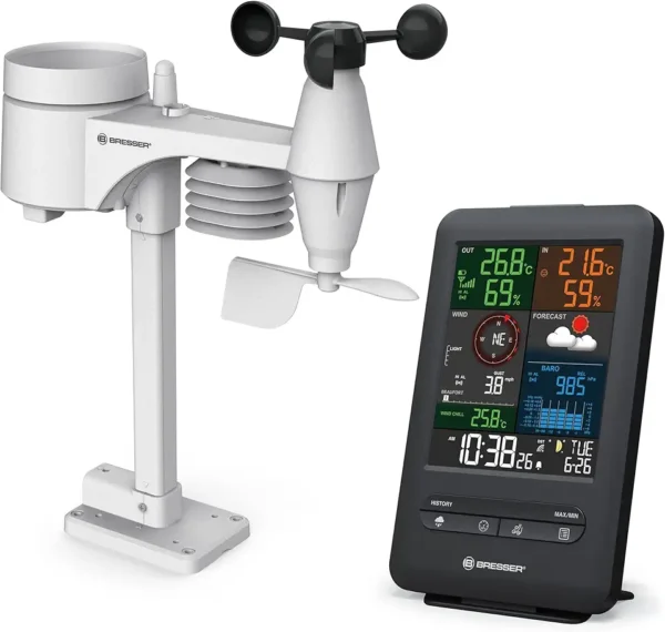 Bresser Beaufort 5 en 1: Estación Meteorológica Wireless Completa